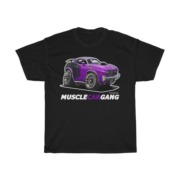 1971 Plymouth ‘CUDA 440-6 Pack Tee (Purple)