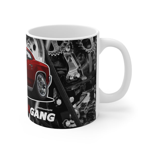 66 Chevelle Mug 11oz (Maroon)