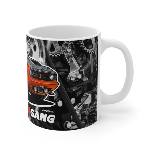 Orange 70 AAR 'CUDA Mug 11oz