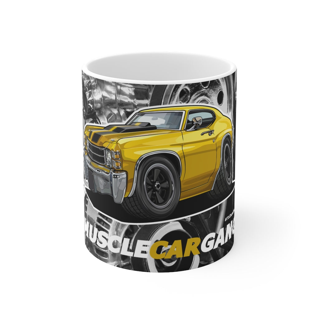 71 Chevelle Mug 11oz (Yellow)