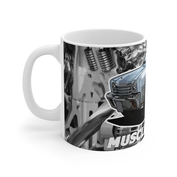 70 Monte Carlos SS 396 Silver Mug 11oz