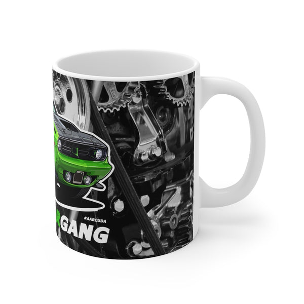 Green 70 AAR 'CUDA Mug 11oz