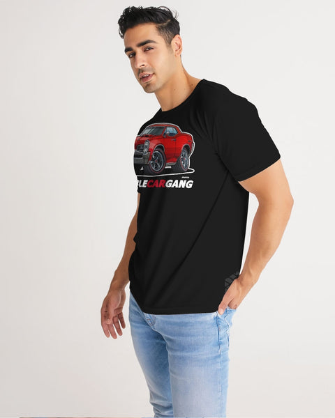 HD - 1966 GTO Red (Black) Men's Tee