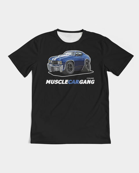 HD - 1971 Chevelle Blue (Black) Men's Tee