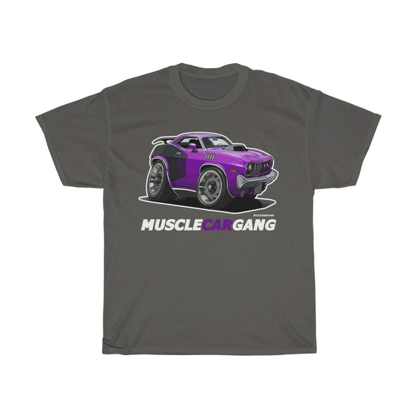 1971 Plymouth ‘CUDA 440-6 Pack Tee (Purple)
