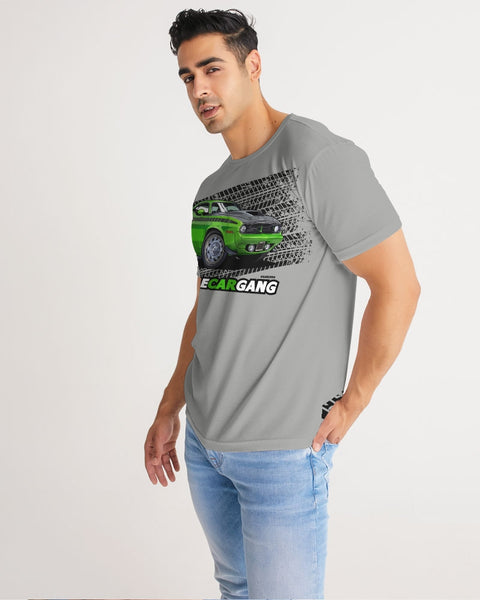 HD - 1970 AAR 'CUDA Lime (Gray) Men's Tee