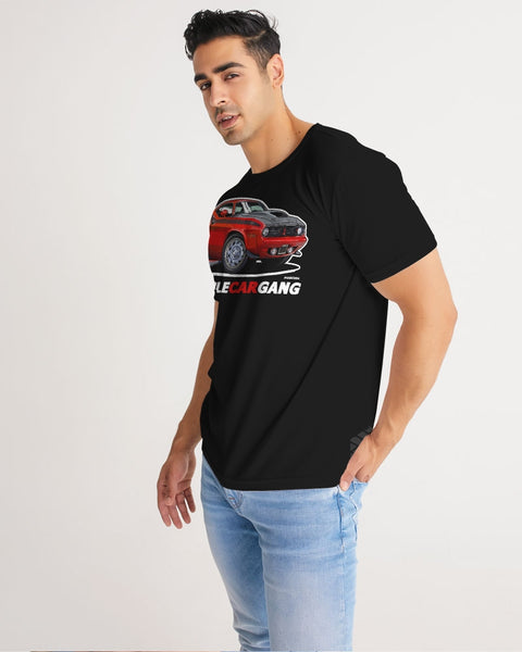 HD - 1970 AAR 'CUDA Red (Black) Men's Tee