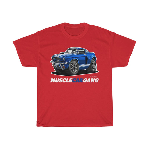 1966 Mustang G.T.350H T-Shirt (Blue)