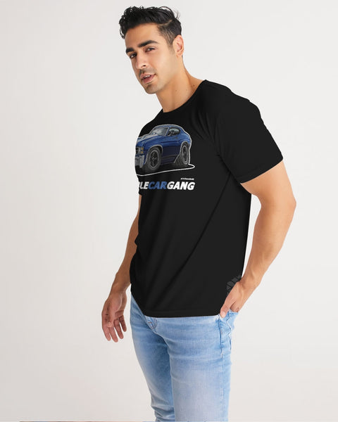 HD - 1971 Chevelle Blue (Black) Men's Tee