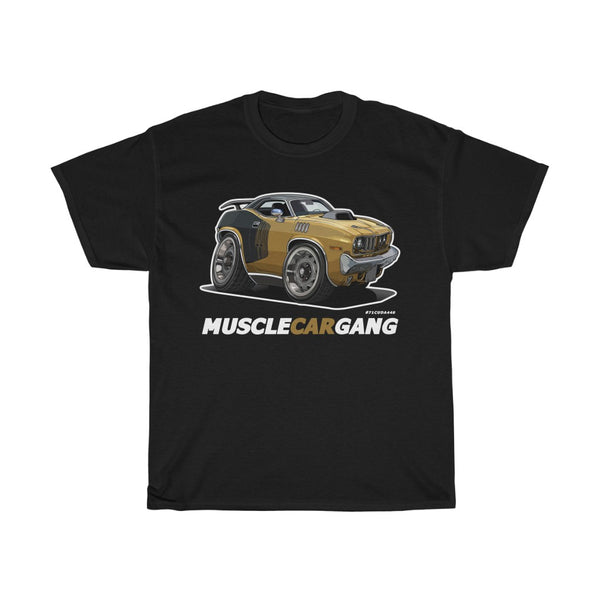 1971 Plymouth ‘CUDA 440-6 Pack Tee (Gold)