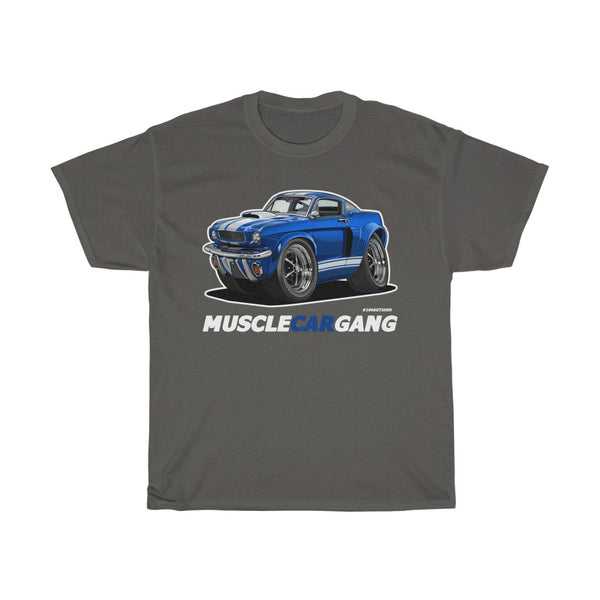 1966 Mustang G.T.350H T-Shirt (Blue)