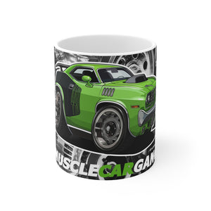 71 Plymouth Cuda 440+6 Mug 11oz
