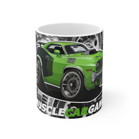 71 Plymouth Cuda 440+6 Mug 11oz