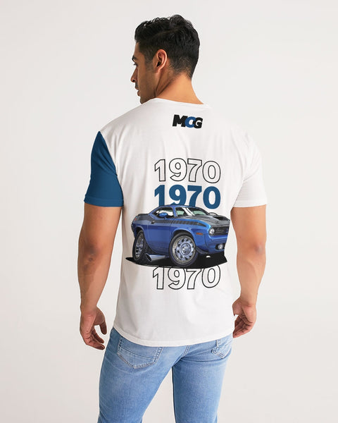 HD - 1970 AAR 'CUDA Blue (Back) Men's Tee