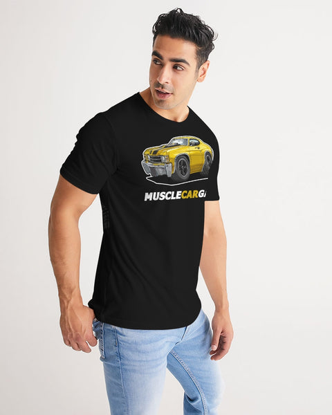 HD - 1971 Chevelle Yellow (Black) Men's Tee