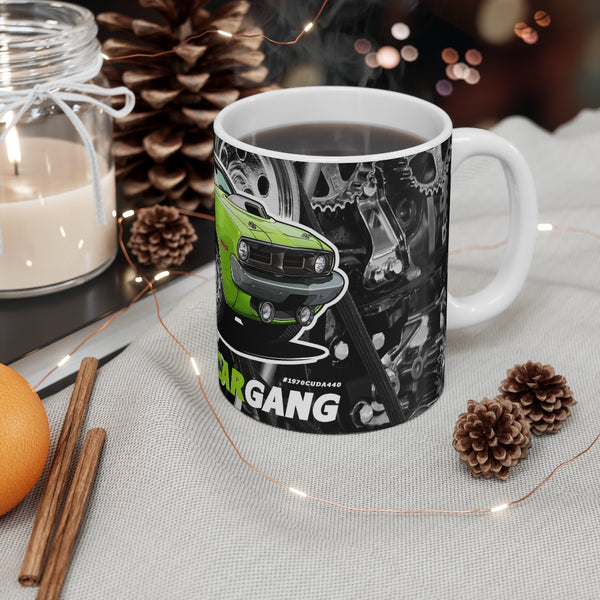 70 Plymouth 'CUDA 440 Mug 11oz
