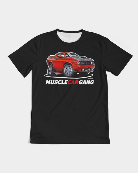 HD - 1970 AAR 'CUDA Red (Black) Men's Tee