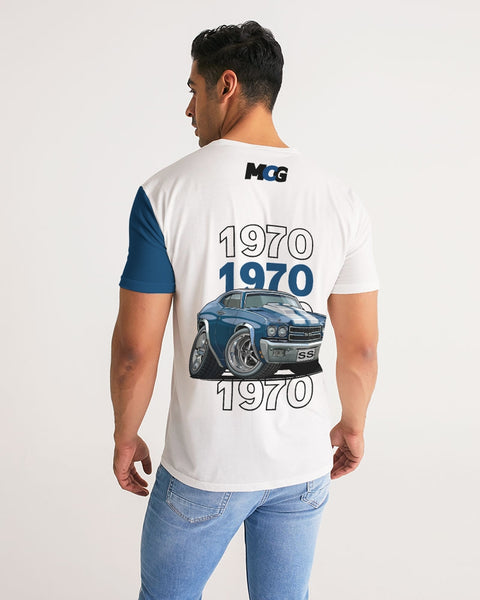 HD - 1970 Chevelle SS Blue (Back) Men's Tee