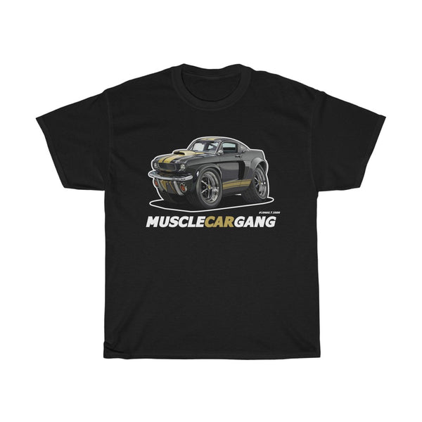 1966 Mustang G.T.350H Black Tee