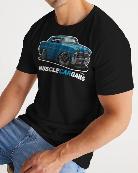 HD - 1967 Nova Marina Blue (Black) Men's Tee