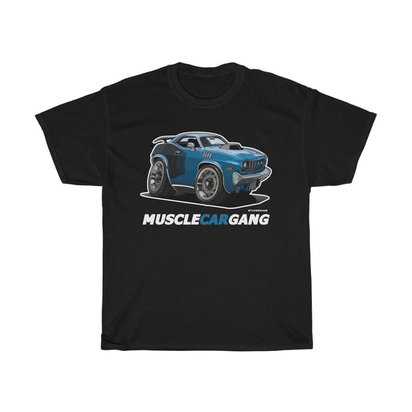 1971 Plymouth ‘CUDA 440-6 Pack Tee (Blue)