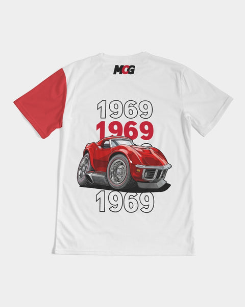 HD - 1969 Corvette StingRay Red (Back) Men's Tee