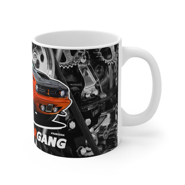 Orange 70 AAR 'CUDA Mug 11oz