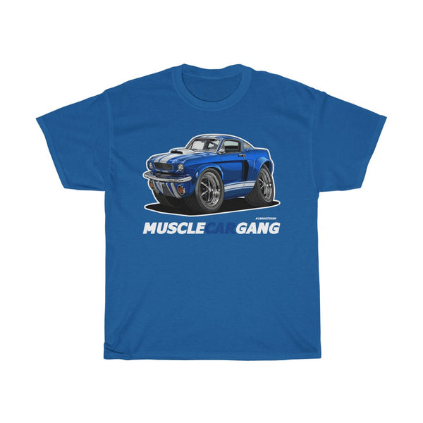 1966 Mustang G.T.350H T-Shirt (Blue)