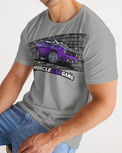HD - 1970 AAR 'CUDA Purple (Gray) Men's Tee
