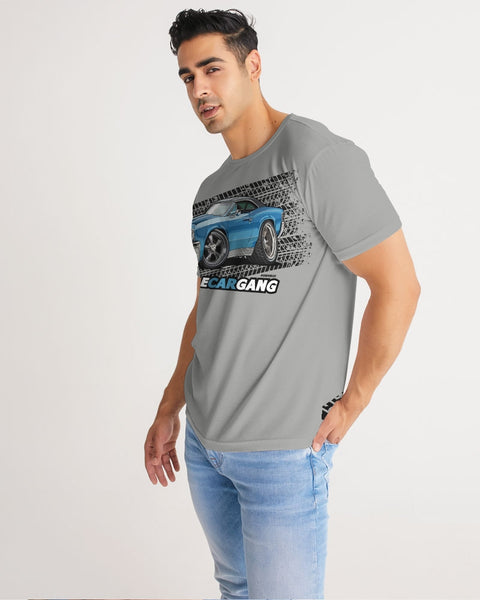 HD - 1967 Chevelle SS Marina Blue (Gray) Men's Tee