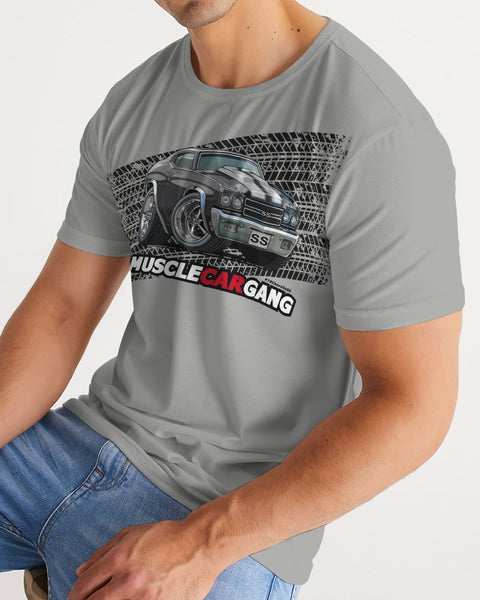HD - 1970 Chevelle SS Black (Gray) Men's Tee