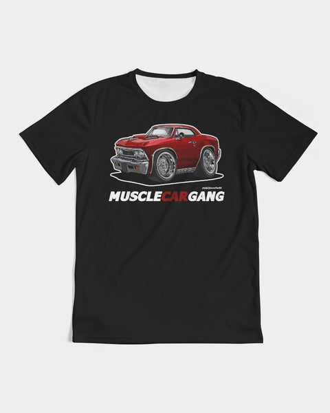 HD - 1966 Chevelle SS 396 Maroon (Black) Men's Tee