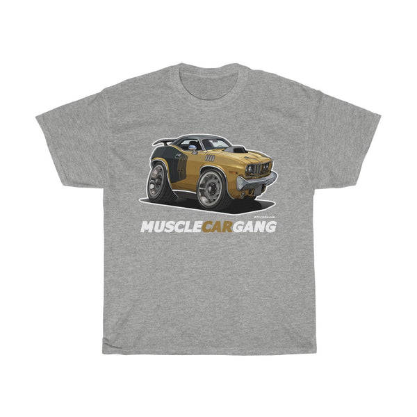 1971 Plymouth ‘CUDA 440-6 Pack Tee (Gold)