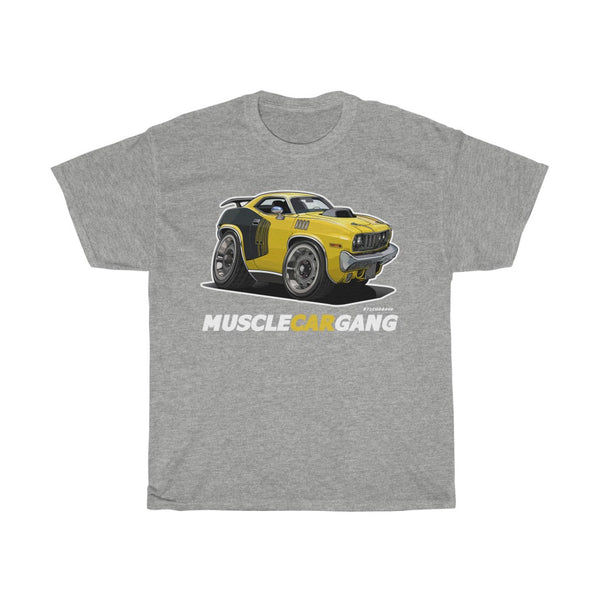 1971 Plymouth ‘CUDA 440-6 Pack Tee (Yellow)