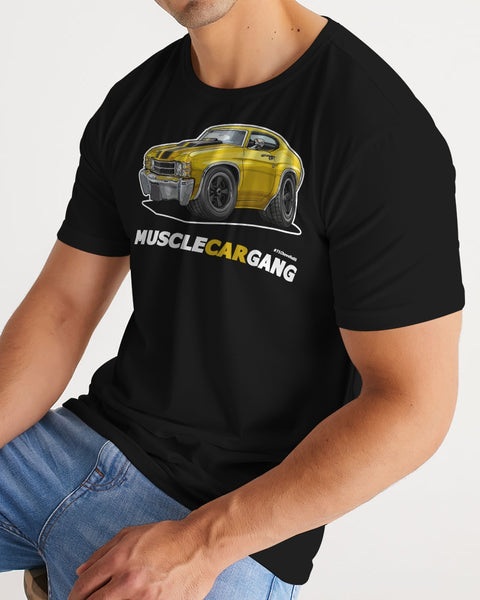 HD - 1971 Chevelle Yellow (Black) Men's Tee