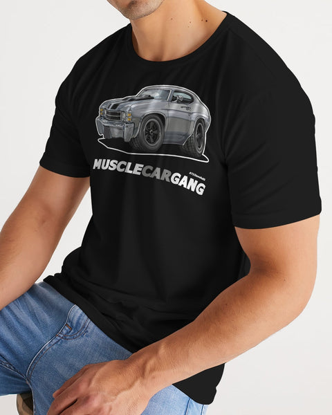 HD - 1971 Chevelle Silver (Black) Men's Tee