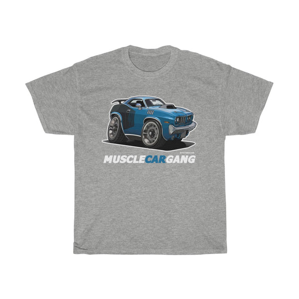 1971 Plymouth ‘CUDA 440-6 Pack Tee (Blue)
