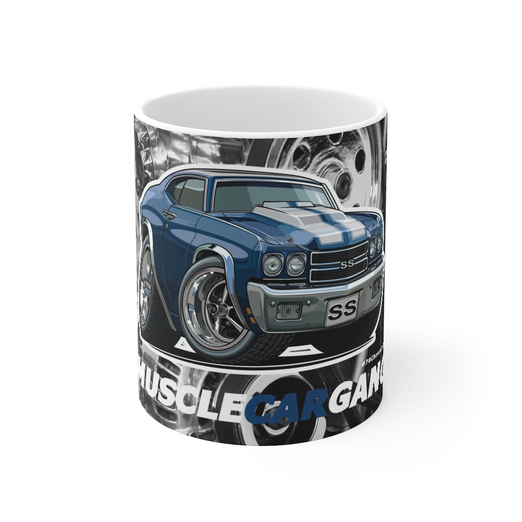70 Chevelle SS Mug 11oz (Blue)