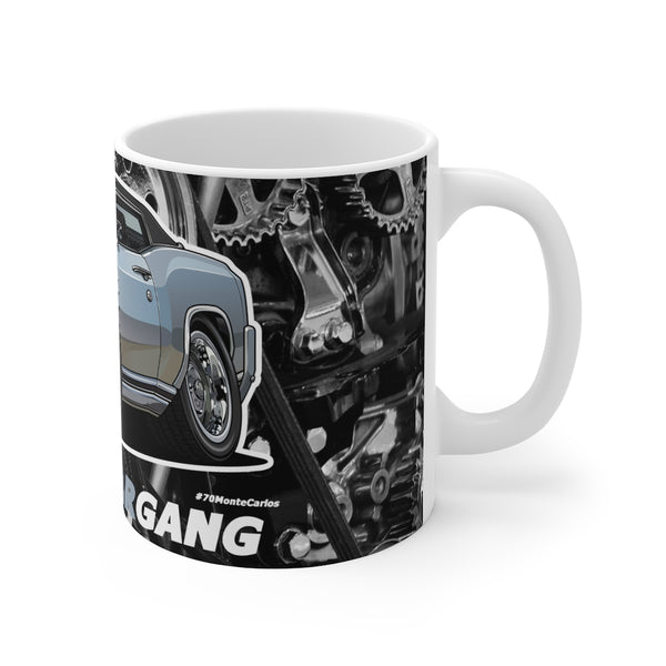 70 Monte Carlos SS 396 Silver Mug 11oz