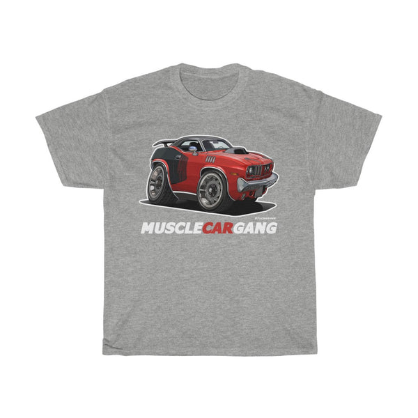 1971 Plymouth ‘CUDA 440-6 Pack Tee (Red)