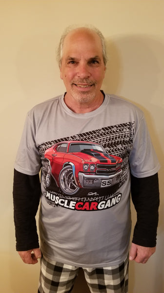 HD - 1970 Chevelle SS (Gray) Men's Tee