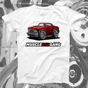 1966 Chevelle SS 396 T-Shirt (Maroon)
