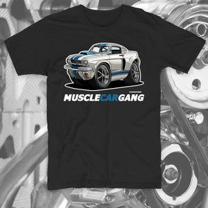 1966 Mustang G.T.350H Tee (White)