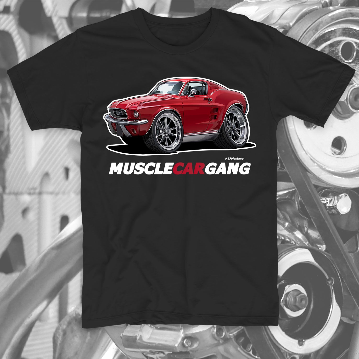 1967 Mustang Fastback T-Shirt