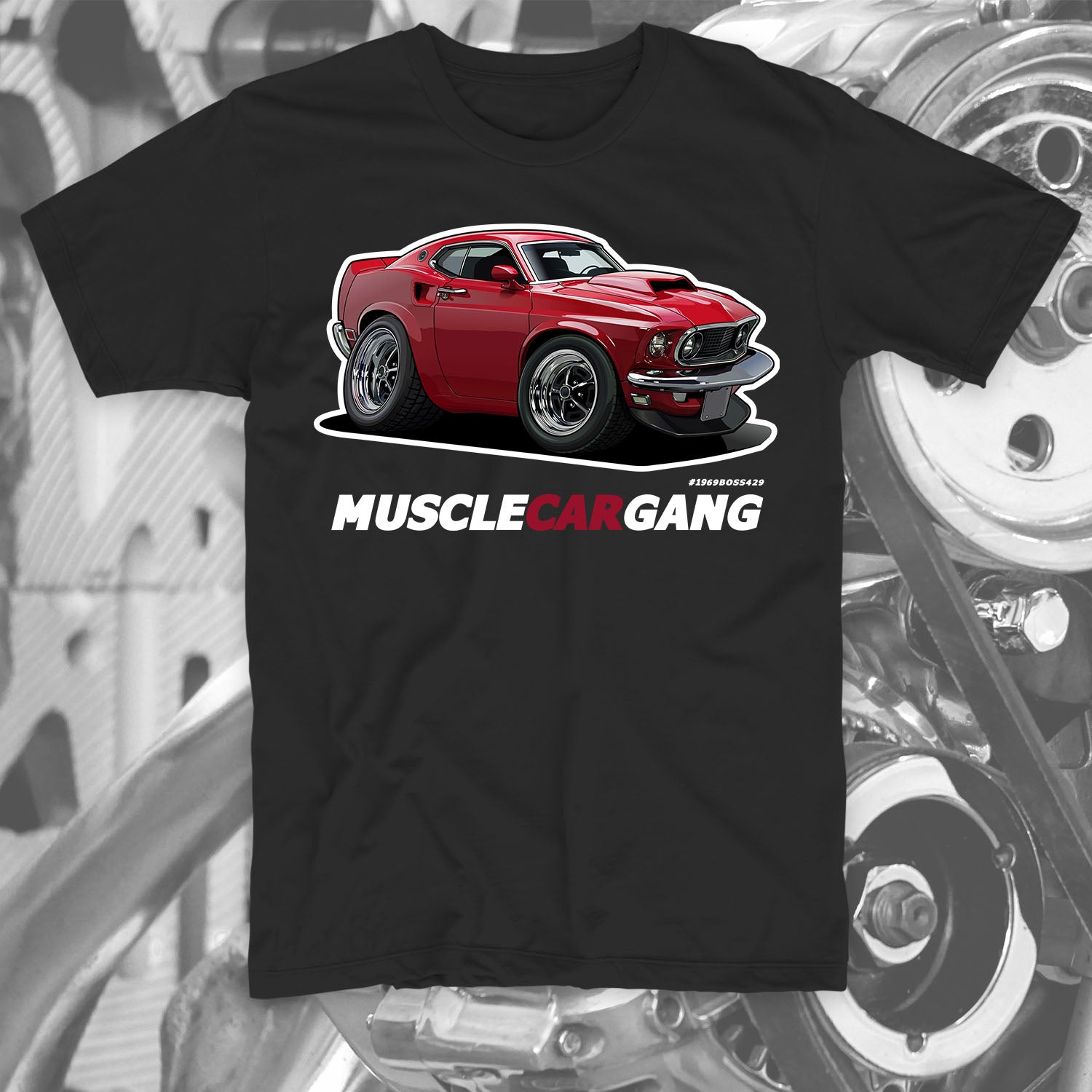 1969 Mustang Boss 429 T-Shirt