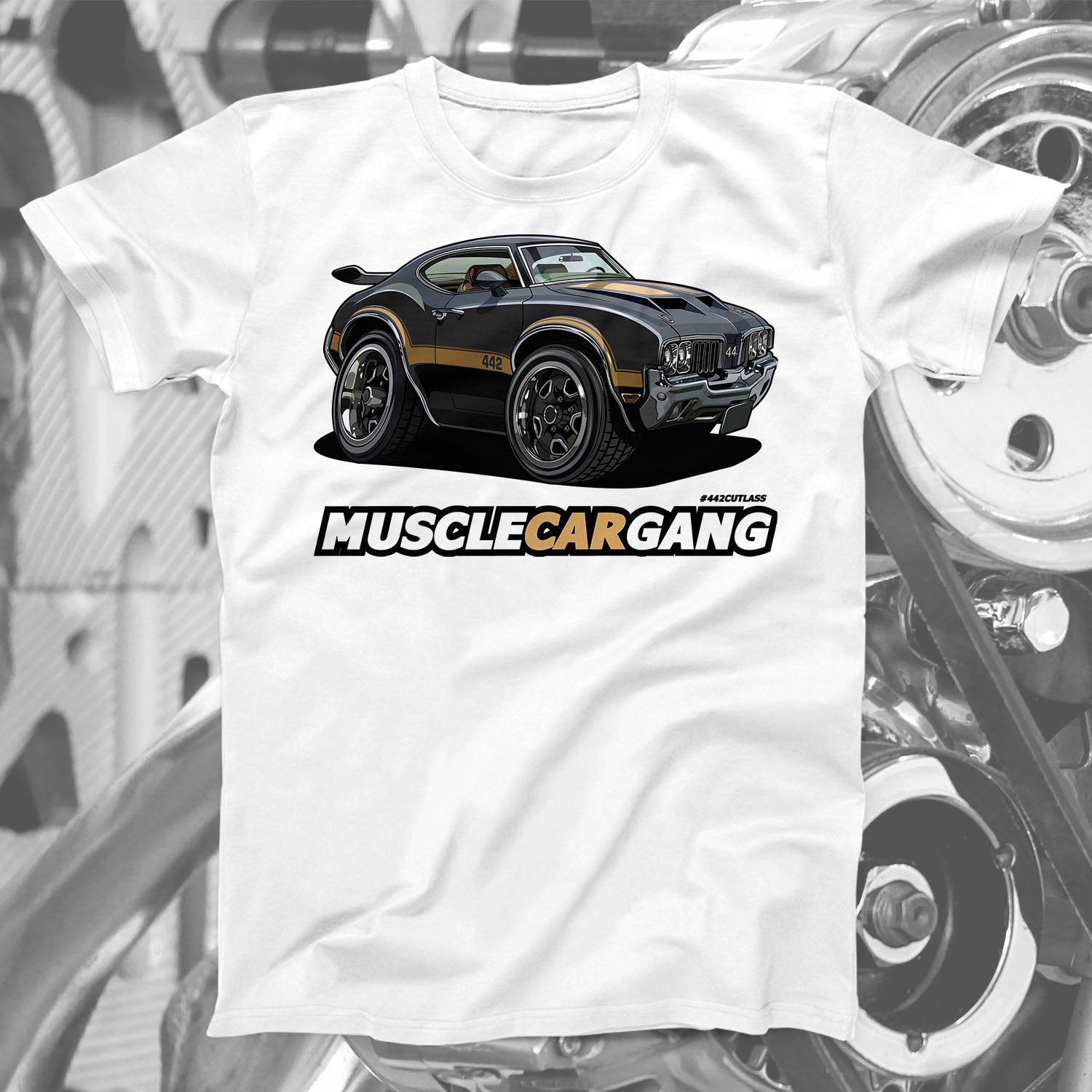 1970 Oldsmobile Cutlass 442 w30 T-Shirt