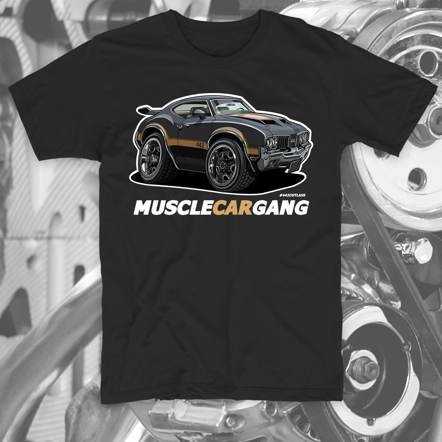 1970 Oldsmobile Cutlass 442 w30 T-Shirt