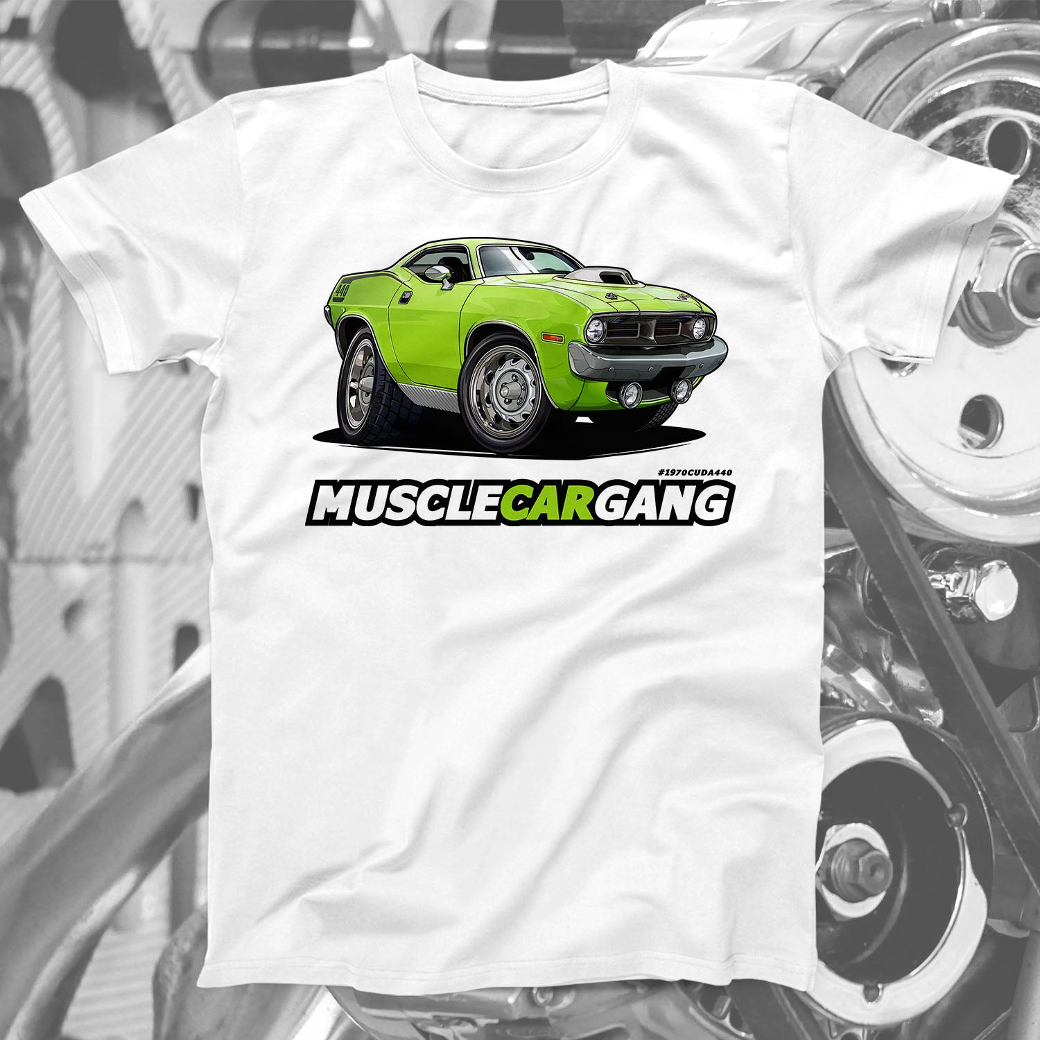 1970 Plymouth 'CUDA 440 T-Shirt