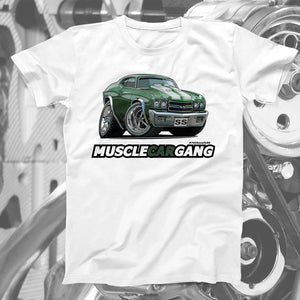 1970 CHEVELLE SS T-Shirt (Forest Green)