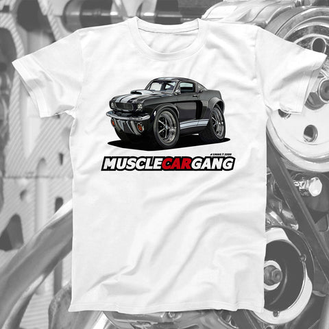 1966 Mustang G.T.350H Tee (Black)